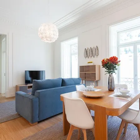 Flh Restauradores Bright Flat Lisbon